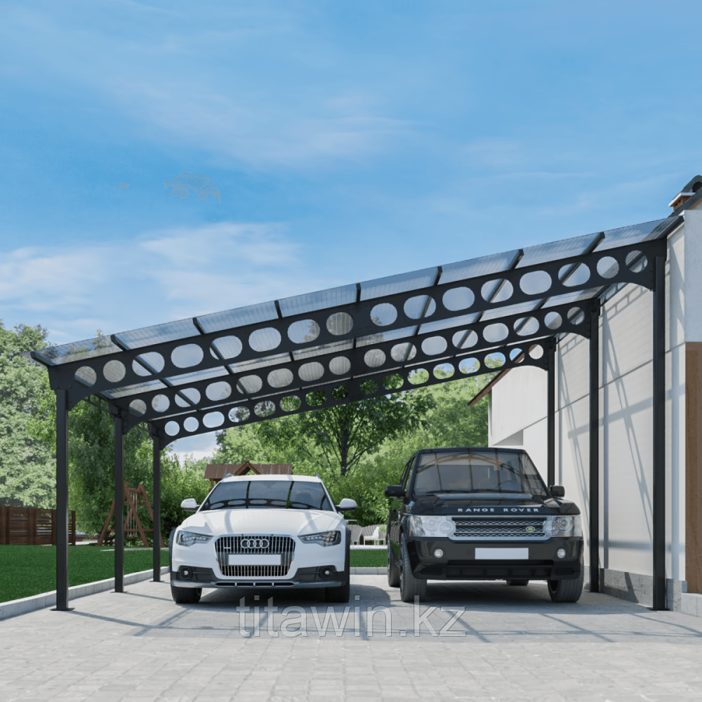 Навес для 2 машин, фото 1