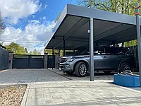 Навес для машины в стиле Хай-Тек