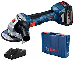 Болгарка Bosch GWS 180-Li Professional 06019H9025 (125 мм, 18 В, 4.0 Ah x 1шт, 1,6 кг, кейс)