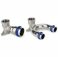 Водорозетка с внутренней резьбой раструбная Varmega Inox Press