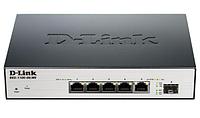 D-Link DGS-1100-06/ME/A1B Управляемый коммутатор L2 5 портов 10/100/1000 + 1 порт SFP