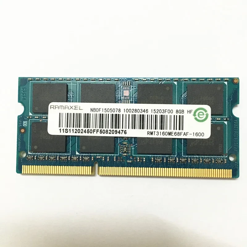 SO-DIMM DDR3L 8Gb 1600Mhz Ramaxel RMT3160MP68FAF-1600