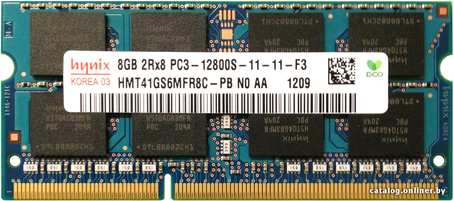 SO-DIMM DDR3 8Gb 1600Mhz Hynix HMT41GS6MFR8C-PB, фото 1