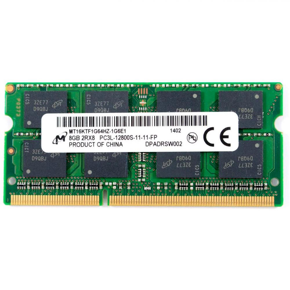 SO-DIMM DDR3L 8Gb 1600Mhz Micron MT16KTF1G64HZ-1G6P1
