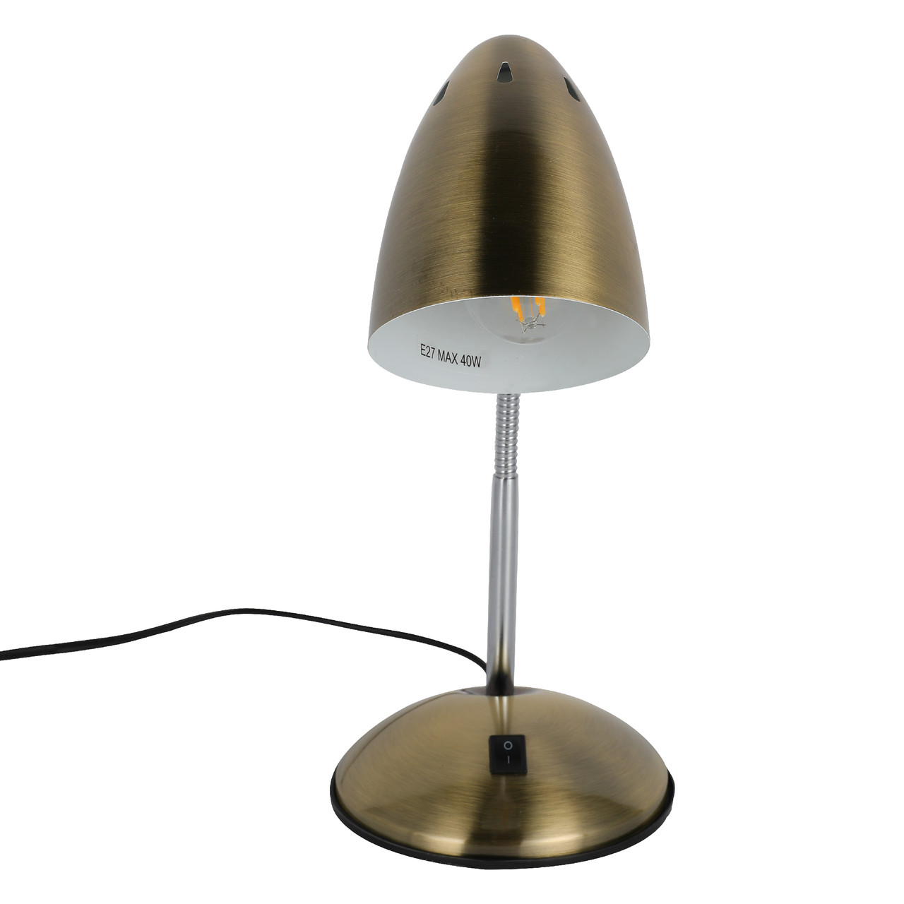 Настол. Св-к SCANDINAVIAN 04 E27 Metal ANTIQUE COPPER