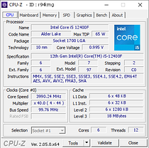 Процессор Intel Core i5-12400F LGA1700, фото 6