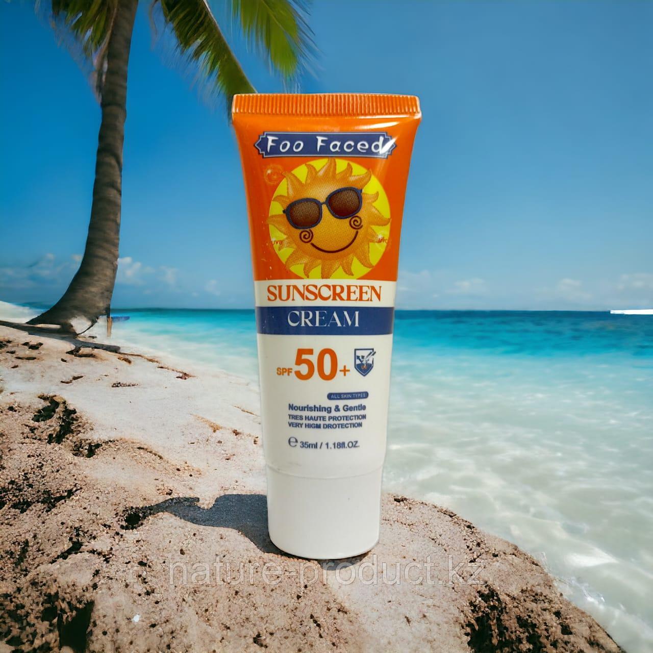 Солнцезащитный питательный крем Foo Faced SPF50+ 35 ml.