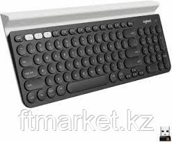 LOGITECH K780 Multi-Device Wireless Keyboard - DARK GREY/SPECKLED WHITE - RUS, фото 1