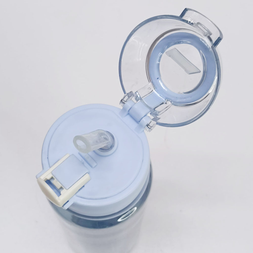 Бутылка для воды с трубочкой 700мл голубая: продажа, цена в Алматы ...