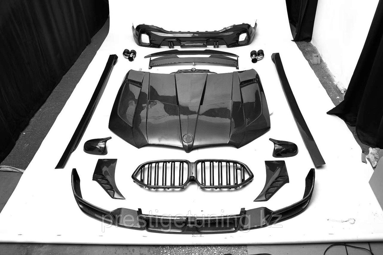 Аэродинамический обвес на BMW X6 (G06) 2019-23 тюнинг (Оригинальный карбон)