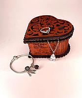 Шкатулка из натурального дерева