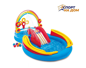 Игровой центр «Радуга» Intex 57453 (297*193*135 см)