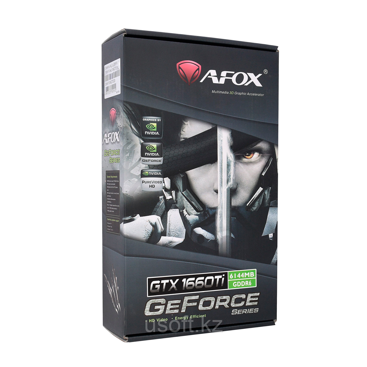 ВИДЕОКАРТА AFOX GTX 1660TI [AF1660TI-6144D6H4, 6 GB