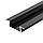 Профиль MIC-FS-3000 ANOD BLACK (Arlight, Алюминий), фото 2