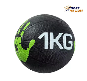 Медбол для фитнеса  на 1 кг (медицинский мяч)
