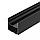Профиль LINE-S-7575-2000 BLACK (Arlight, Алюминий), фото 2