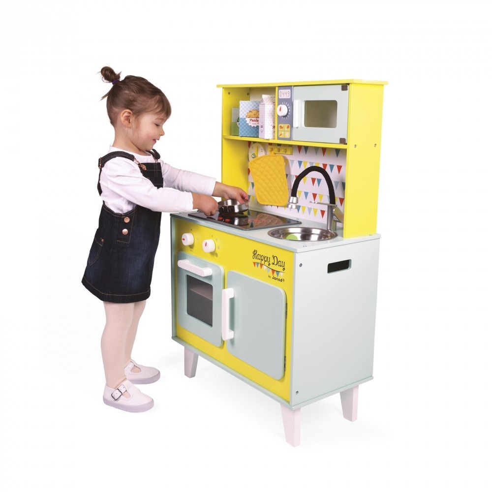 ИГРОВОЙ НАБОР JANOD КУХНЯ СЧАСТЛИВЫЙ ДЕНЬ