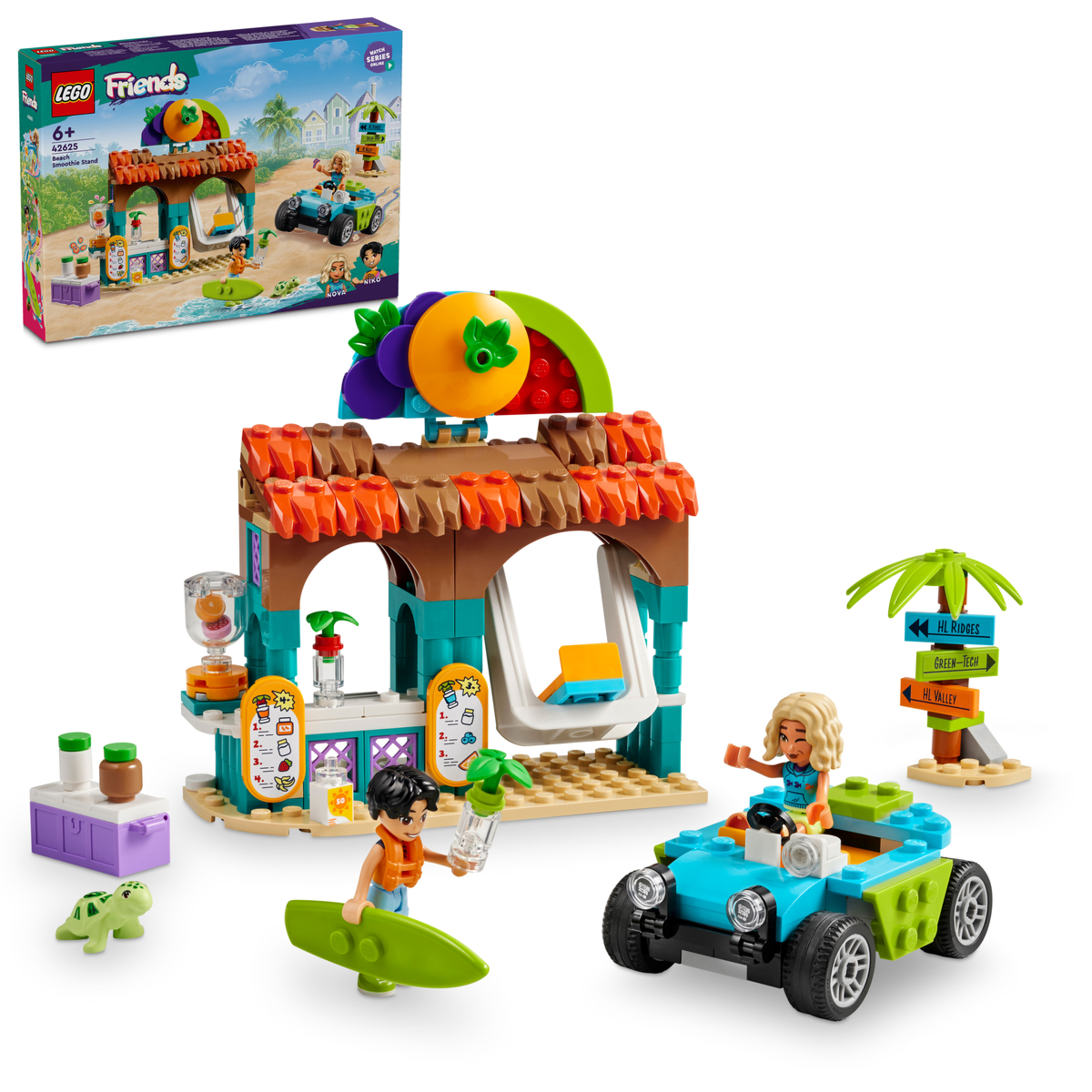 Lego 42625 Подружки Пляжный прилавок со смузи, фото 1