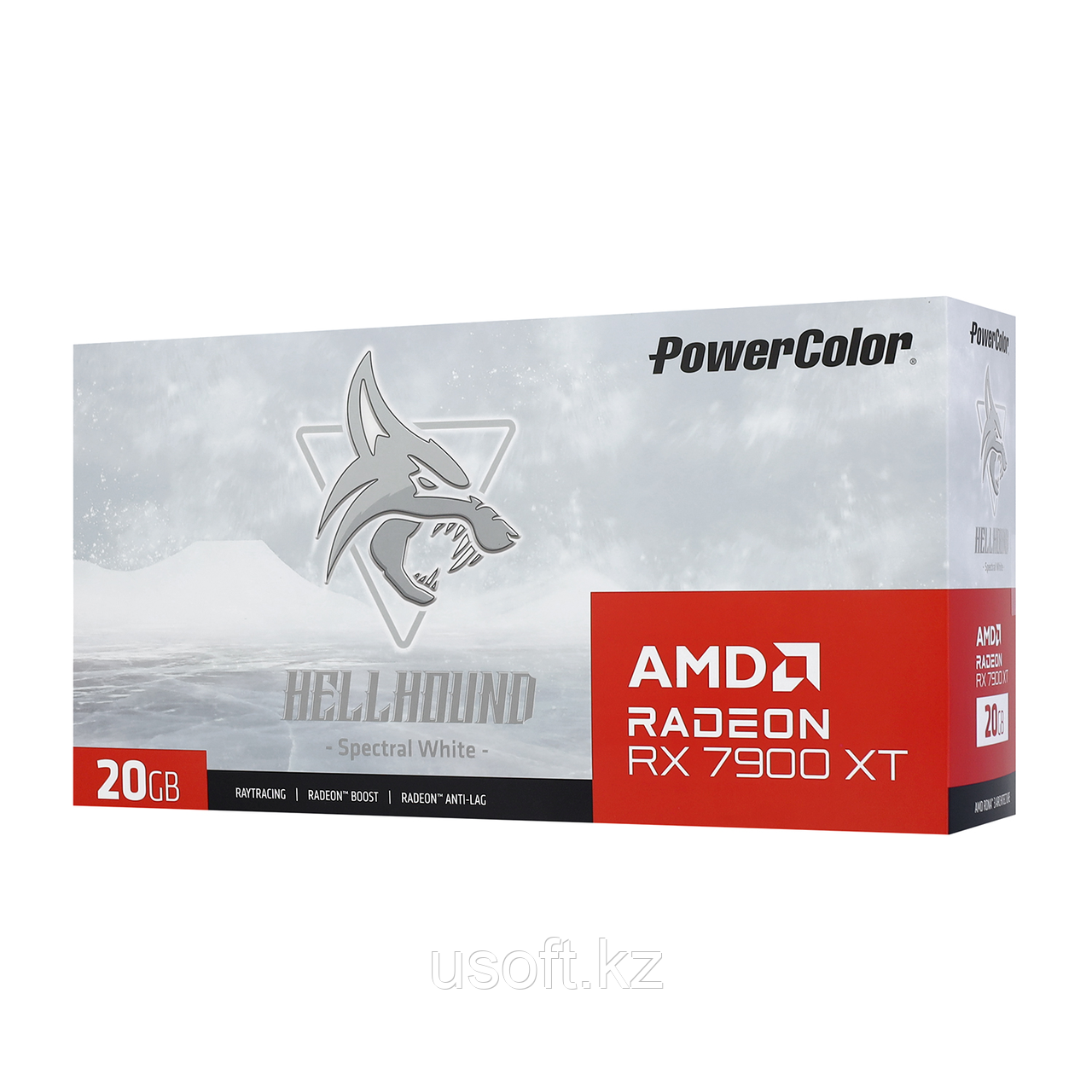 ВИДЕОКАРТА POWERCOLOR HELLHOUND RX 7900 XT 20G-L/OC/WHITE 20 GB