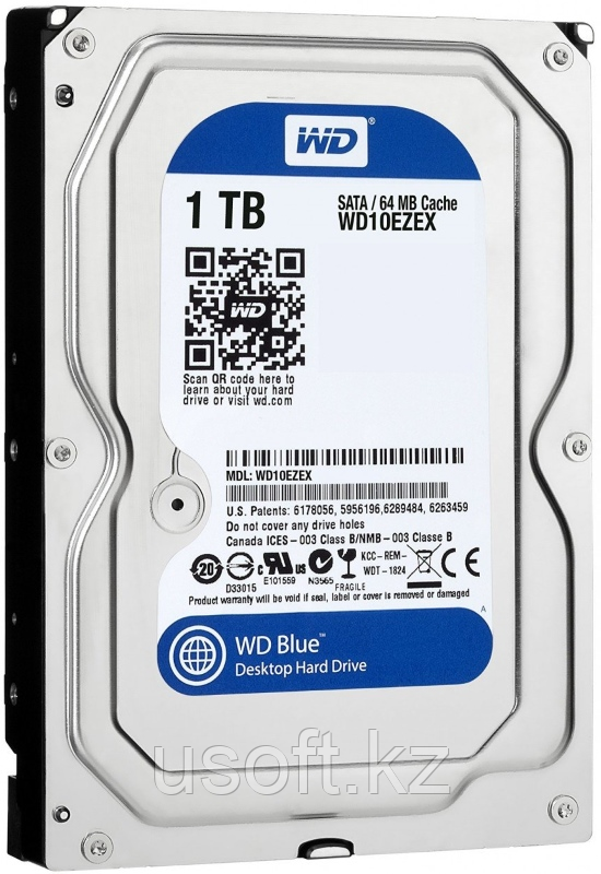 ЖЕСТКИЙ ДИСК WESTERN DIGITAL BLUE 1000 GB, фото 1
