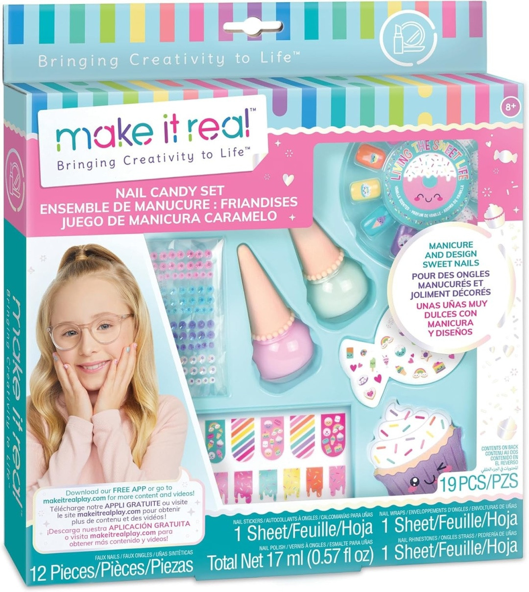 Набор для творчества Make It Real Nail Candy Cosmetic Set