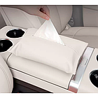 Автомобильная салфетница, держатель для салфеток Lixiang, из кожзама, оранжевого цвета, 2 штуки, фото 4