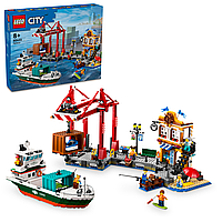 Lego 60422 Город Прибрежный порт с грузовым кораблем