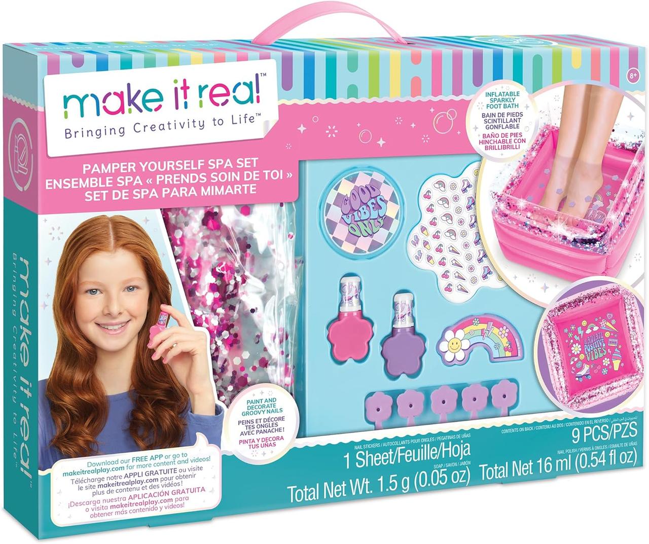 НАБОР ДЛЯ НЕЙЛ-АРТА Make It Real Pamper Yourself Spa Set