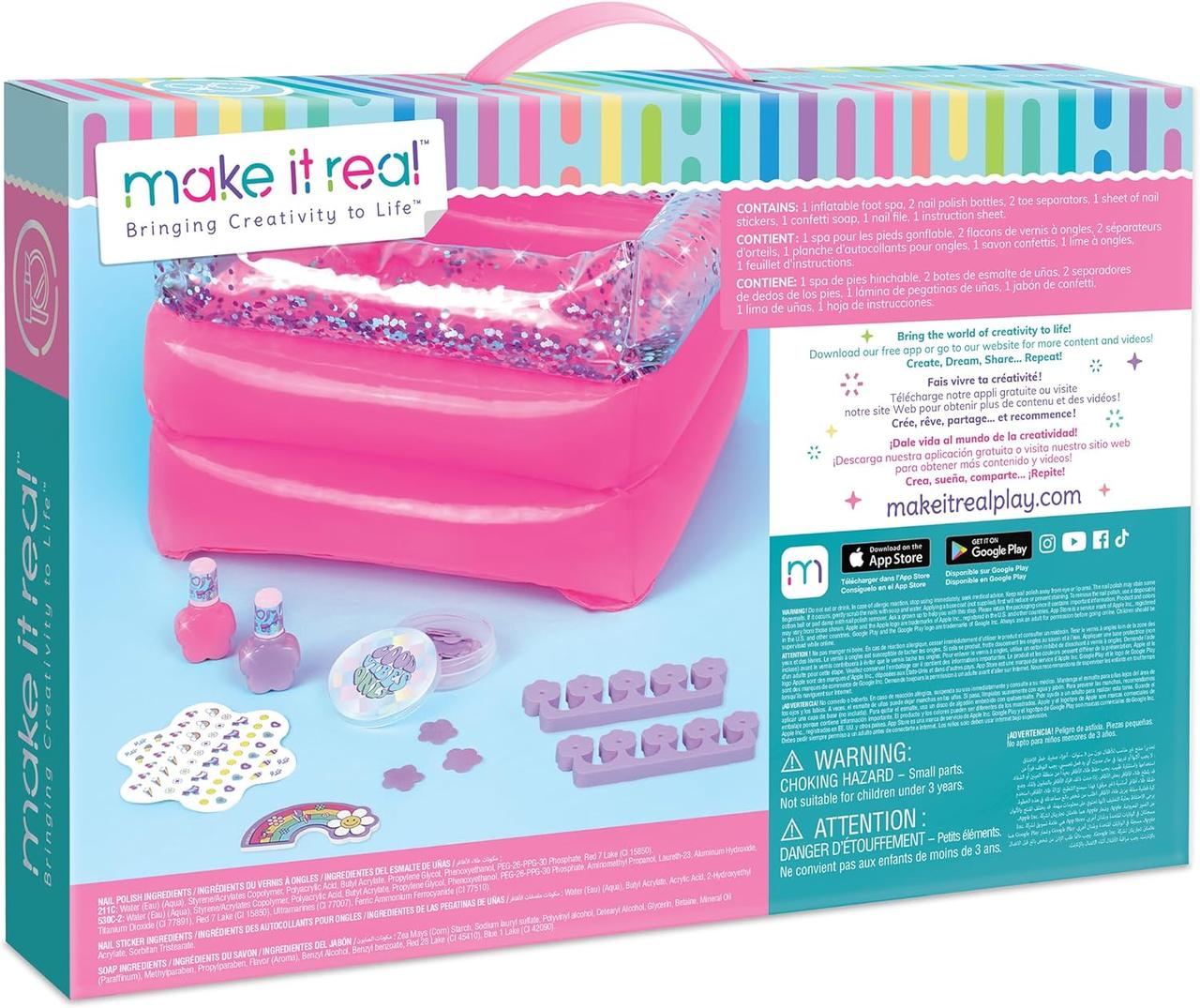 НАБОР ДЛЯ НЕЙЛ-АРТА Make It Real Pamper Yourself Spa Set