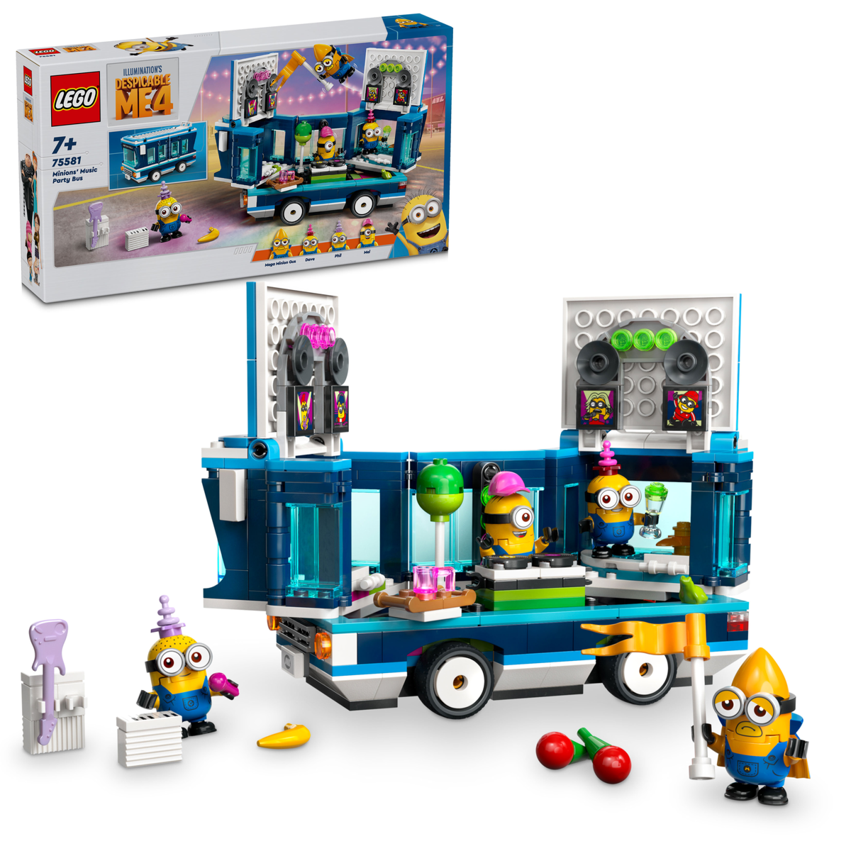 Lego Миньоны Грю и миньоны из кубиков