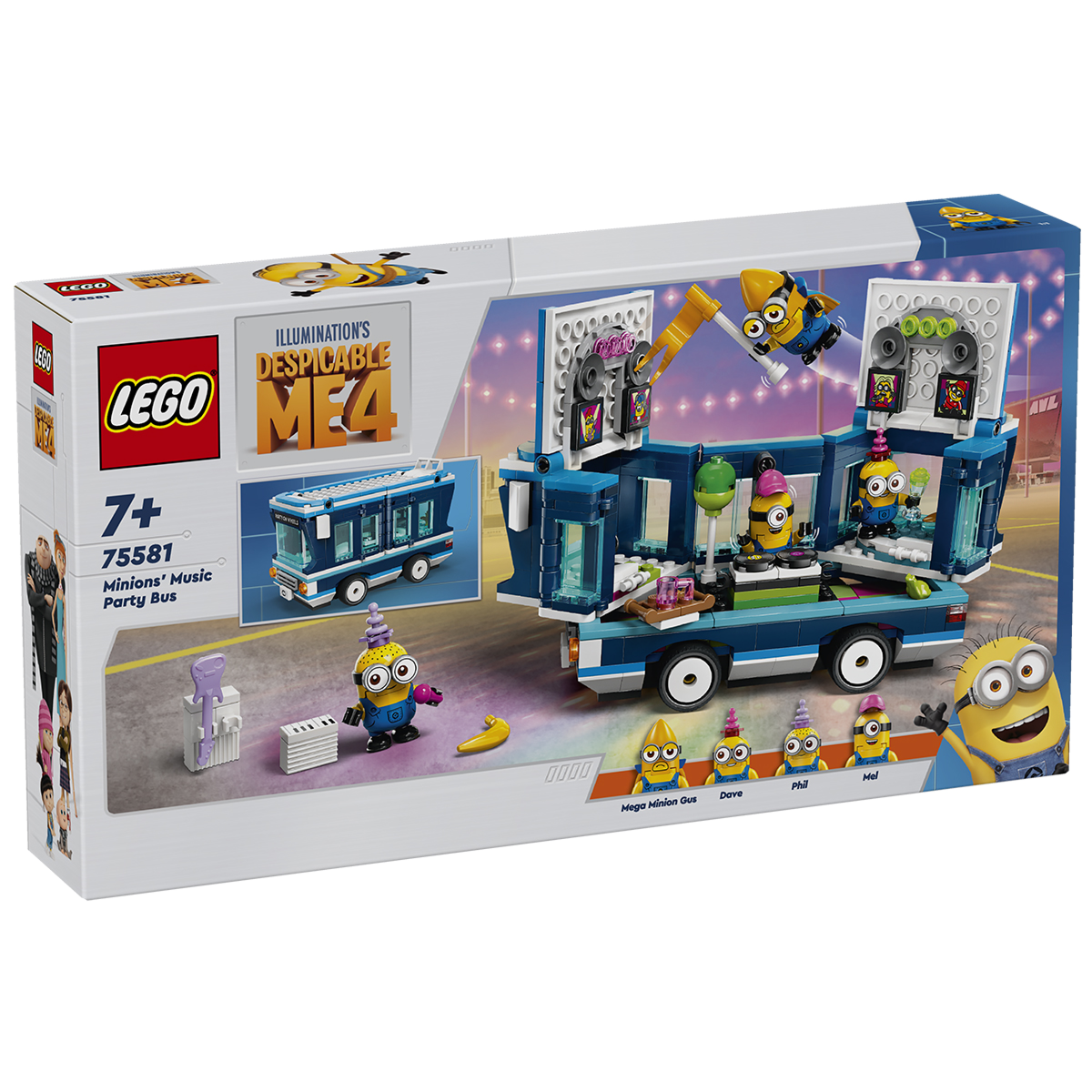 Lego Миньоны Грю и миньоны из кубиков