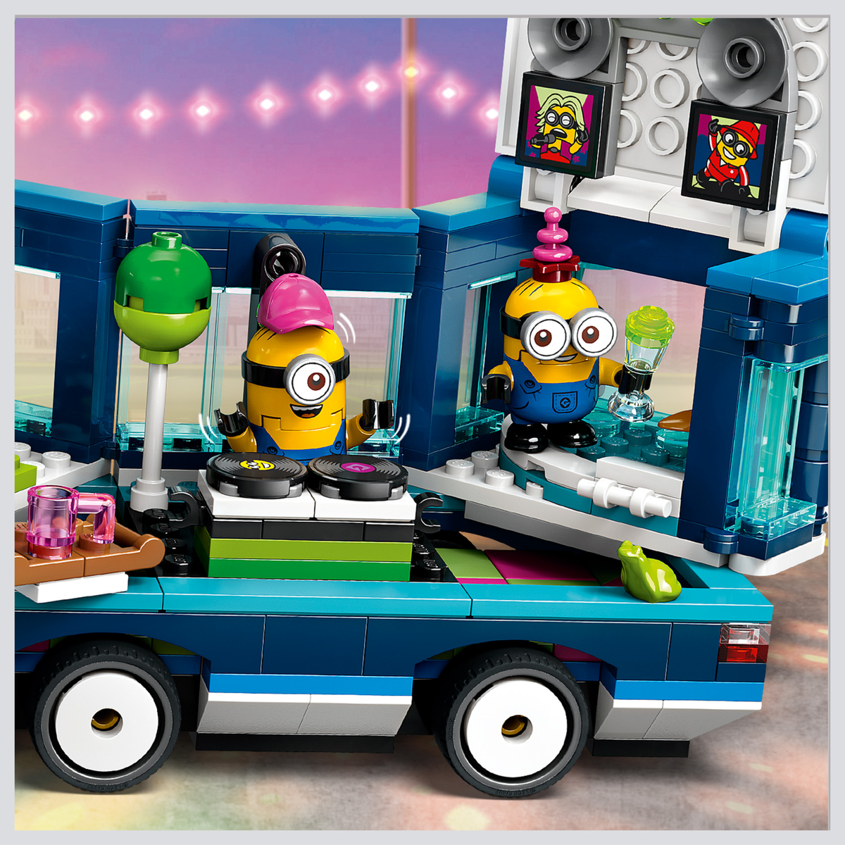 Lego Миньоны Грю и миньоны из кубиков