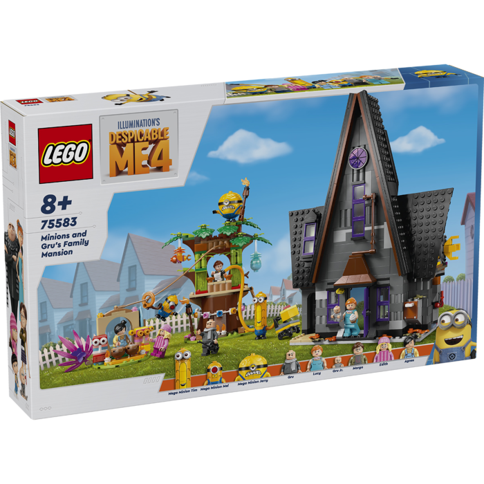 Lego Миньоны и фамильный особняк Грю