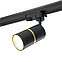 Светильник Feron AL178 трековый однофазный на шинопровод под лампу GU10, черный золото, фото 2
