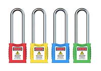 Замок блокировочный стальная дужка 76 мм Ø 6 мм Lockout/Tagout (LOTO)