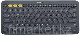 LOGITECH K380 Multi-Device Bluetooth Keyboard - DARK GREY - RUS, фото 1