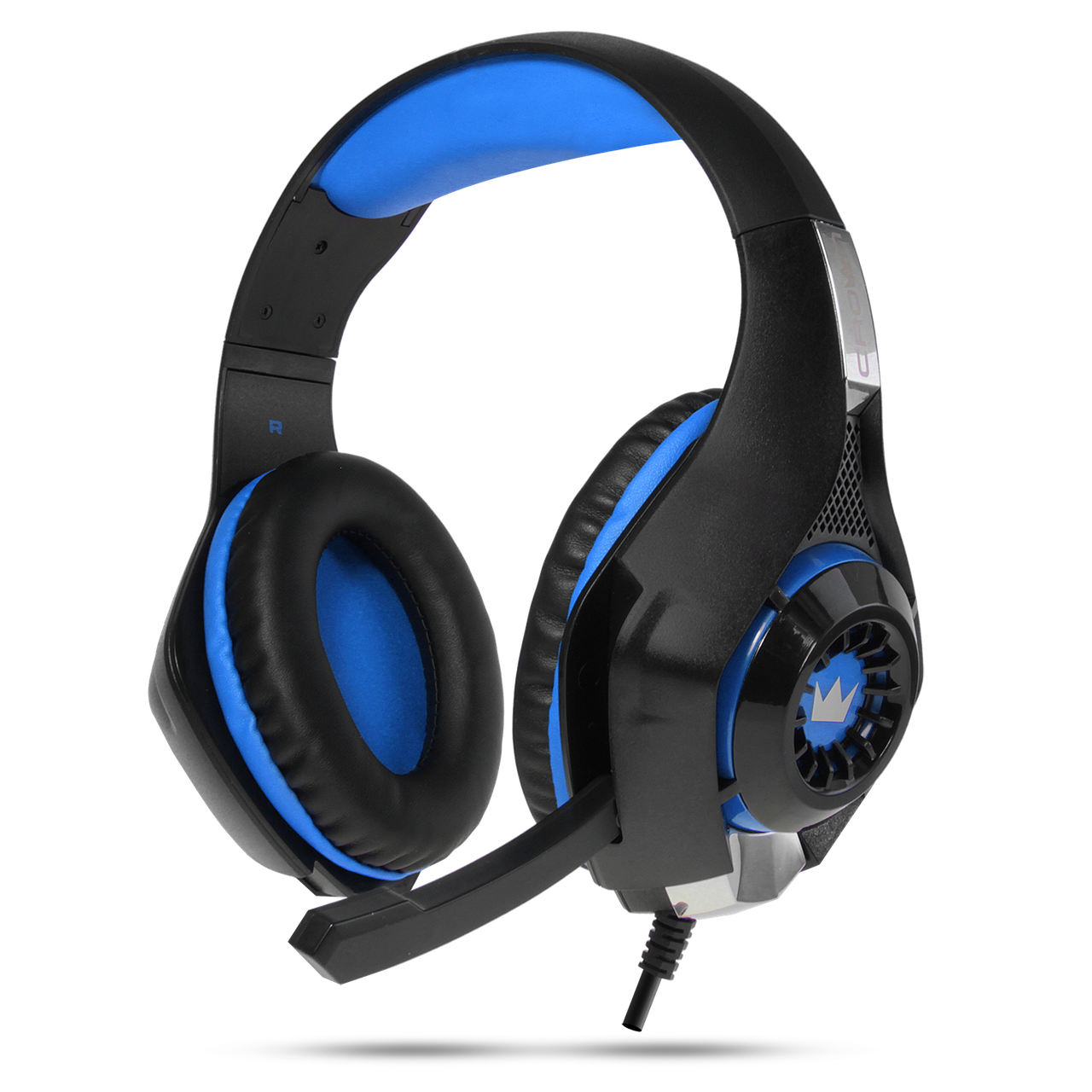 Гарнитура игровая Crown CMGH-102T Black&blue, фото 1