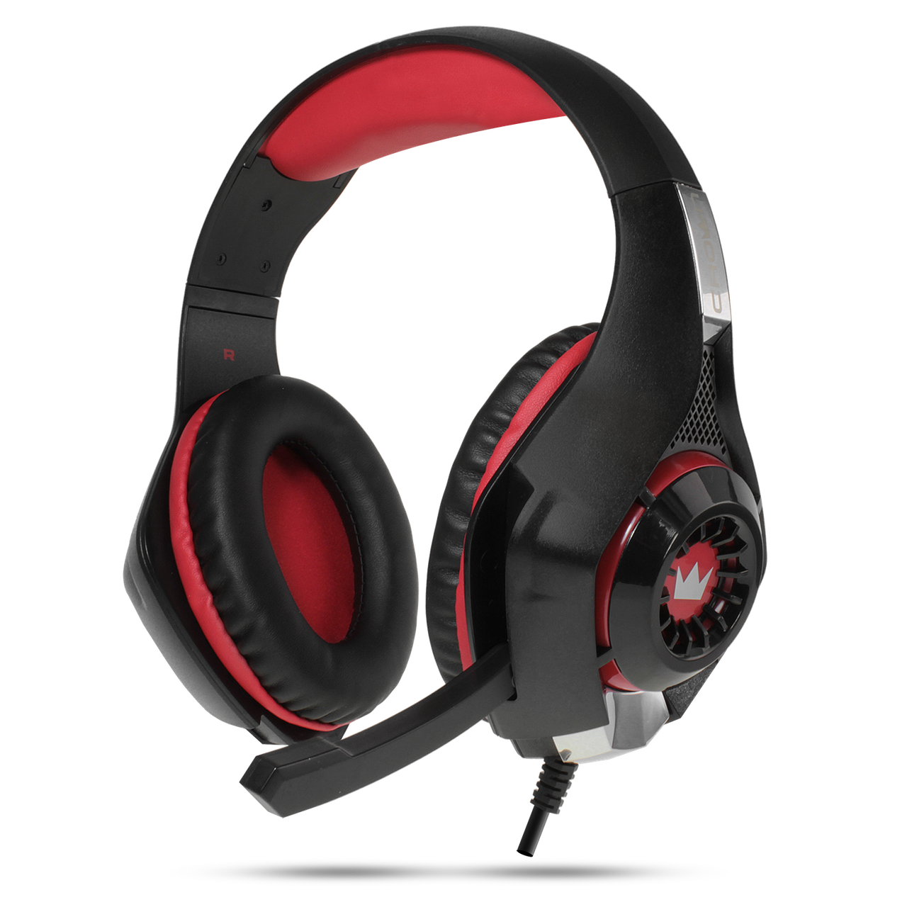 Гарнитура игровая Crown CMGH-102T Black&red, фото 1