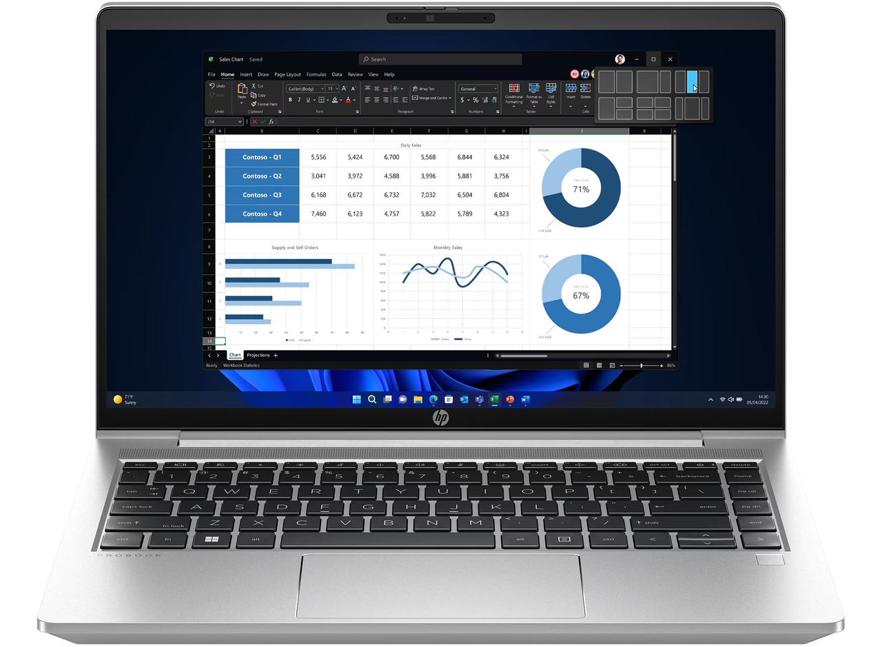 Ноутбук HP ProBook 440 G10 14" Core i5-1334U/16Gb/512Gb SSD/Win11Pro (AK9M1AT)