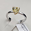 GIА Золотое кольцо 750 проба, бриллиант 1,02Сt Fan Yell /SI2 Excellent Cертификат GIA17.5 р., фото 8