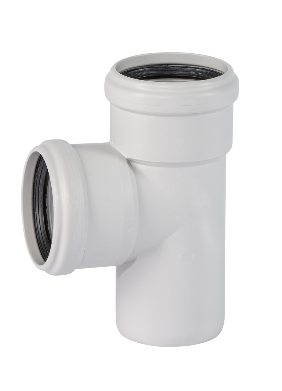Тройник для бесшум. канализации SKEA DN90/90x87°, фото 1