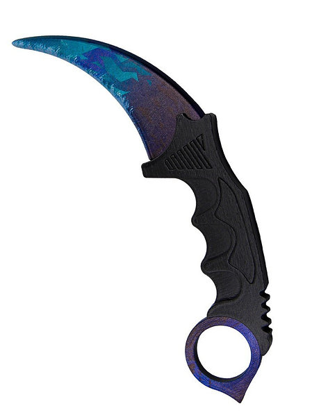 Игрушка «Нож-керамбит» из дерева