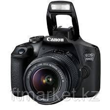 Canon EOS 2000D kit EF-S 18-55 DC III Black сандық айналы фотоаппараты (2728C007AA), фото 1