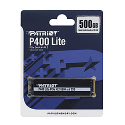 ТВЕРДОТЕЛЬНЫЙ НАКОПИТЕЛЬ SSD M.2 PATRIOT P400 LITE 500 GB