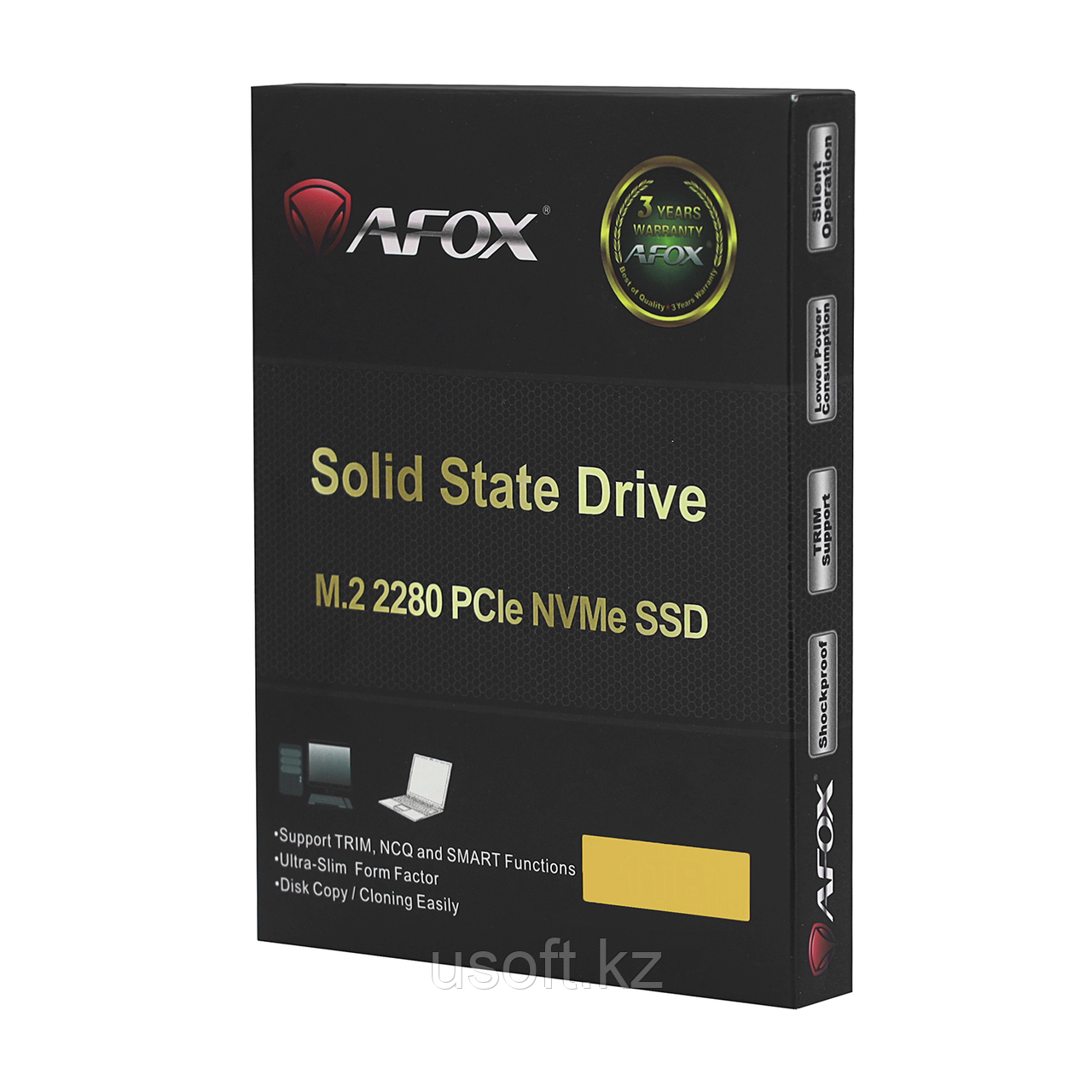 ТВЕРДОТЕЛЬНЫЙ НАКОПИТЕЛЬ SSD M.2 PCIE AFOX ME300-1000GN 1 TB, фото 1