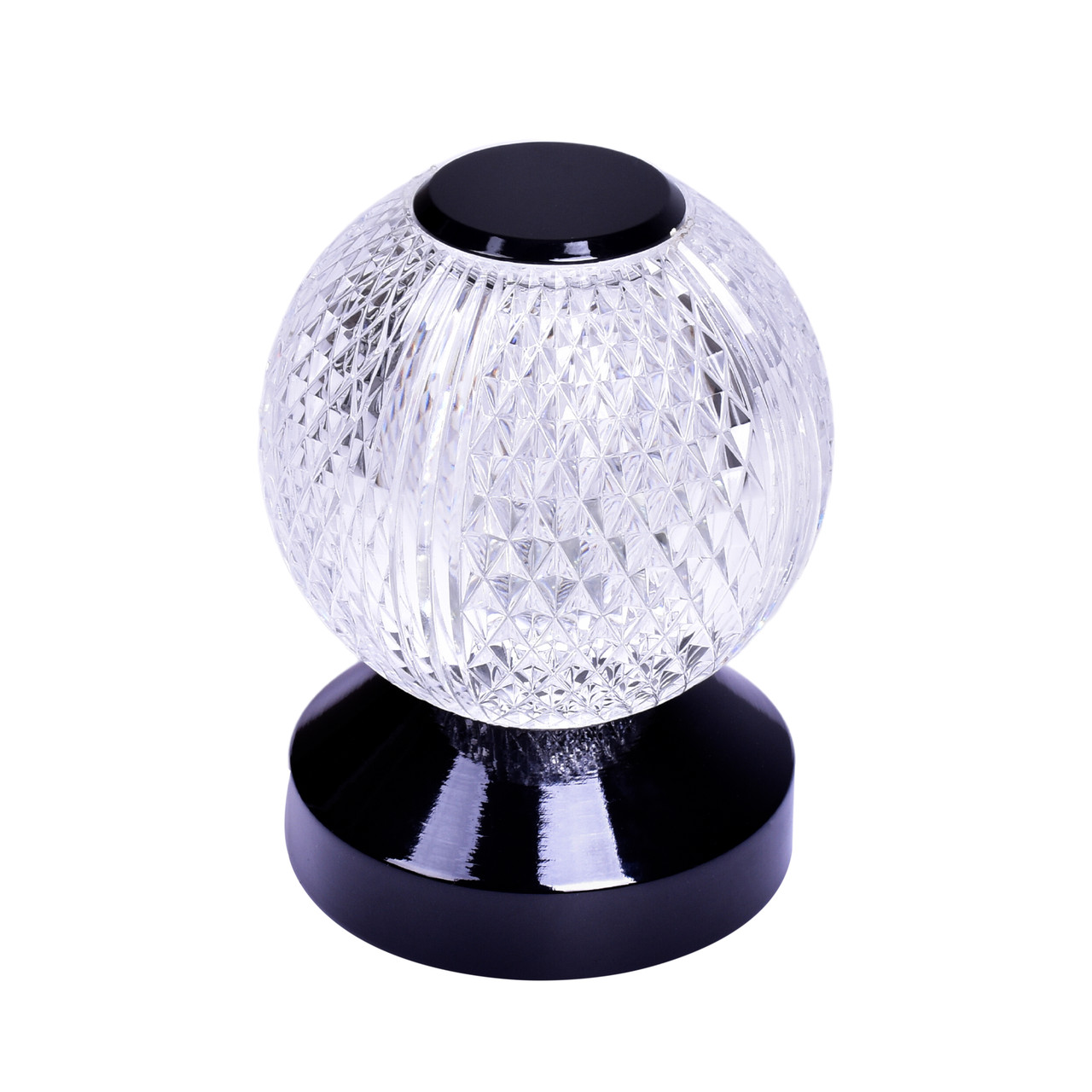 Настол. Св-к LED Acrylic D105H130 MATT BLACK