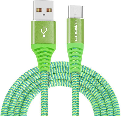 Кабель Crown CMCU-3102M green