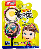 Мармелад DOOMOO Яичница на ленте  25 гр (12 шт в упаковке)