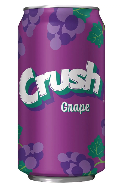Газ.напиток Crush Grape со вкусом Винограда 355 мл США (12шт-упак)