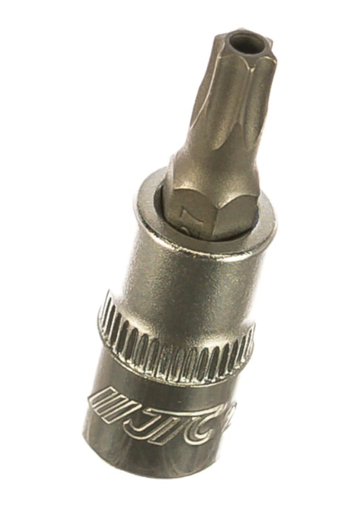 Головка с насадкой TORX отверстием 1/4" * T27H длина 37мм JTC/1